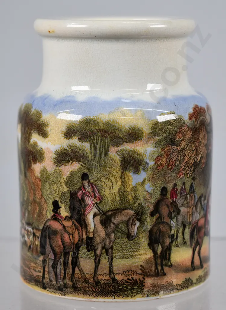 MEET OF THE FOXHOUNDS PRATT POT Image 1++