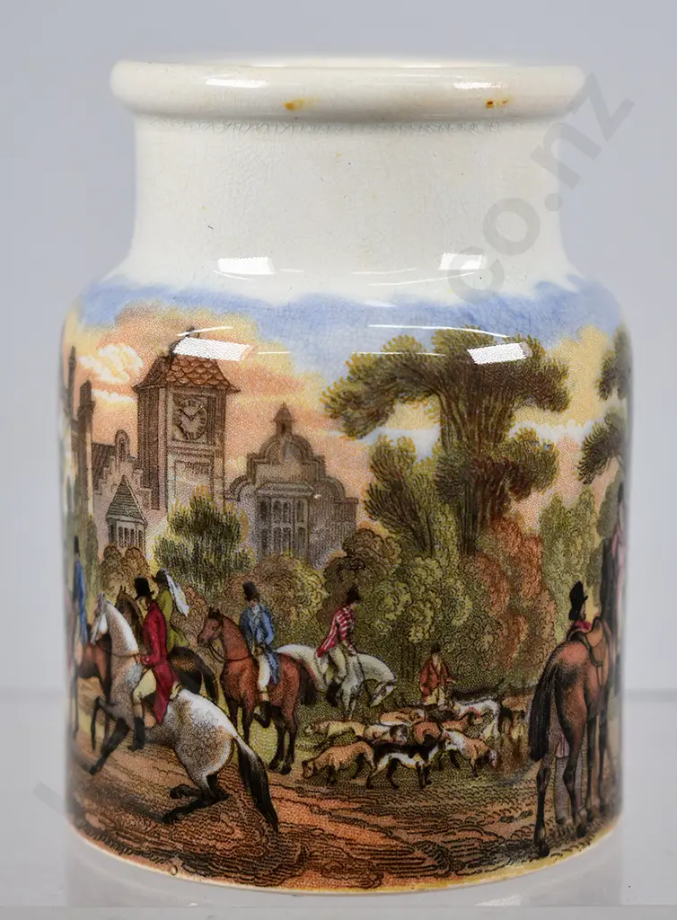 MEET OF THE FOXHOUNDS PRATT POT Image 1++