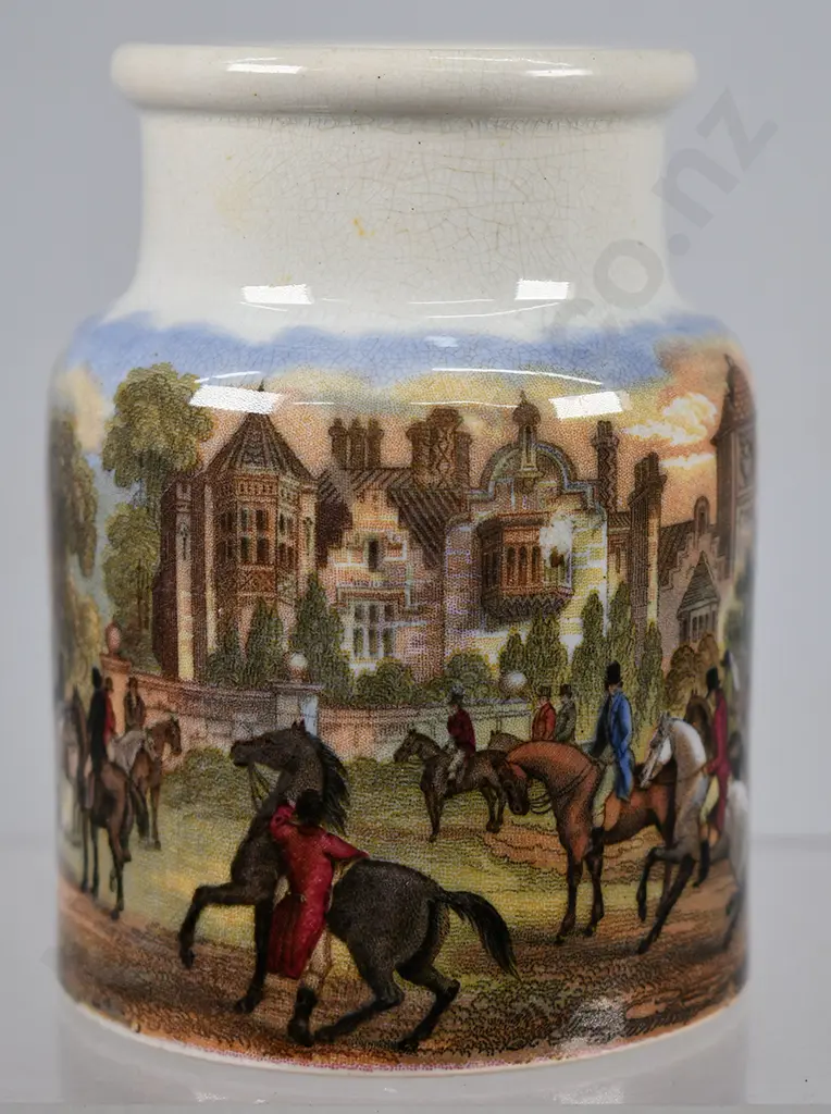 MEET OF THE FOXHOUNDS PRATT POT Image 1++