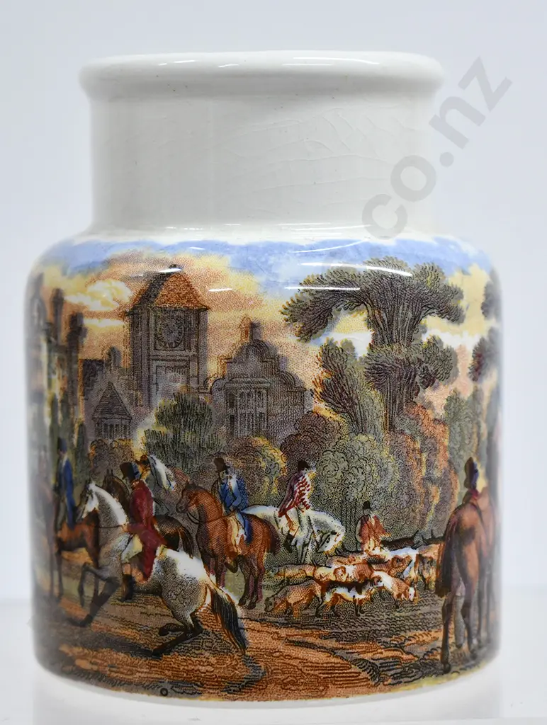 MEET OF THE FOXHOUNDS PRATT POT Image 1++