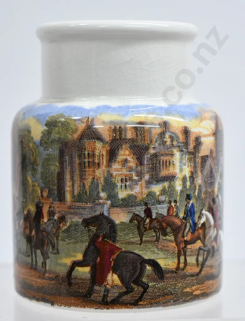 MEET OF THE FOXHOUNDS PRATT POT Image 1++