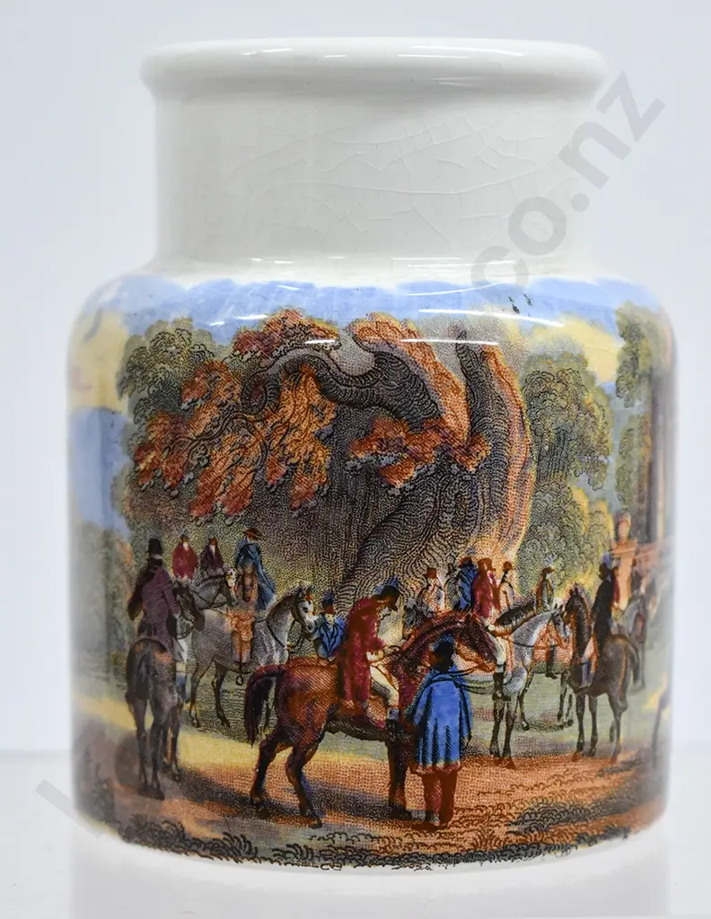 MEET OF THE FOXHOUNDS PRATT POT Image 1++