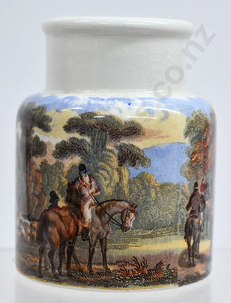 MEET OF THE FOXHOUNDS PRATT POT Image 1++
