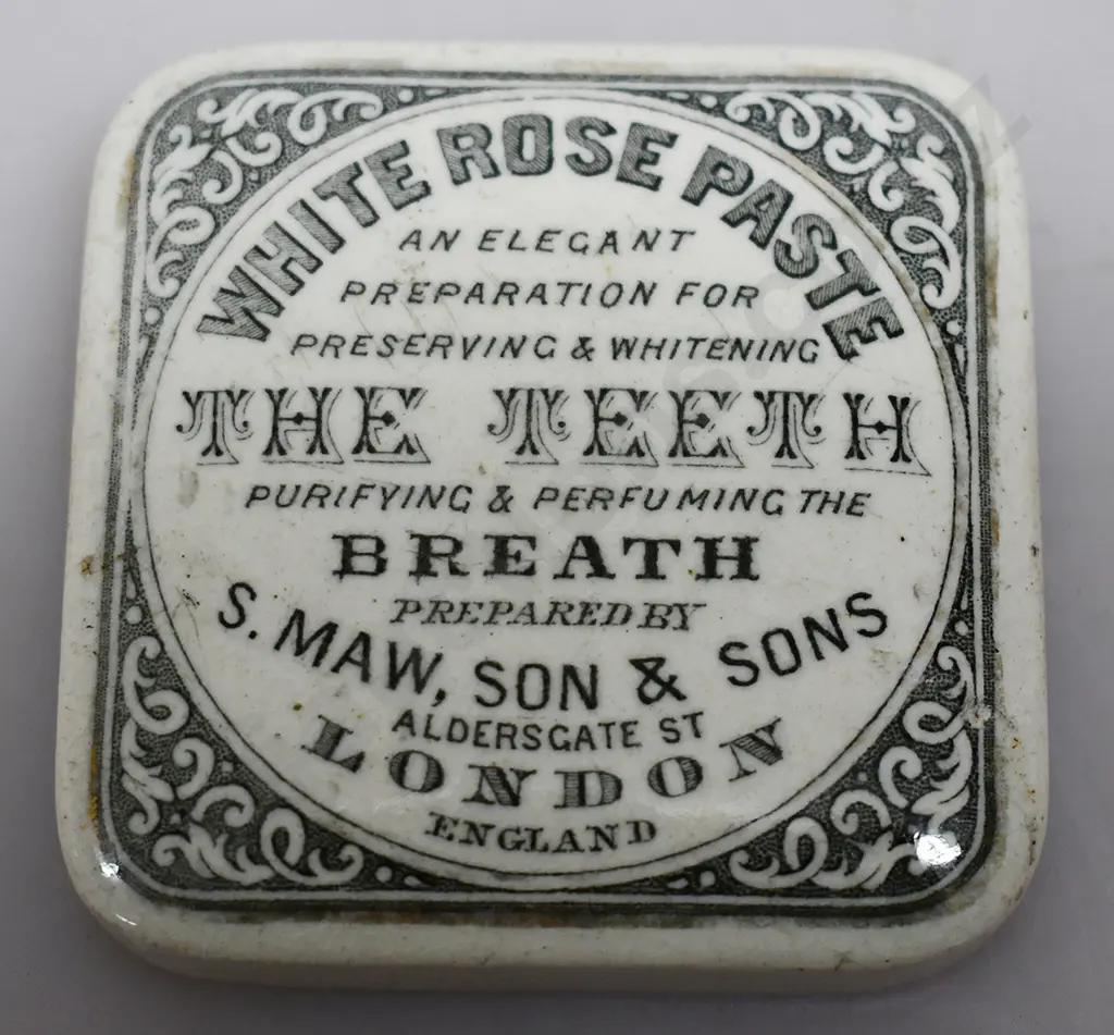 MAWS LONDON TOOTH PASTE POT LIDS Image 1++