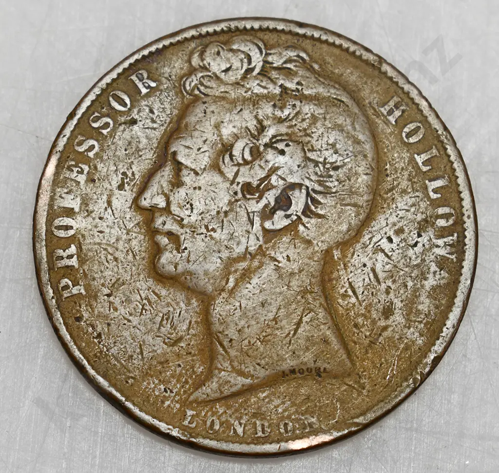 HOLLOWAYS PILLS AND OINTMENT TRADING TOKEN Image 1++