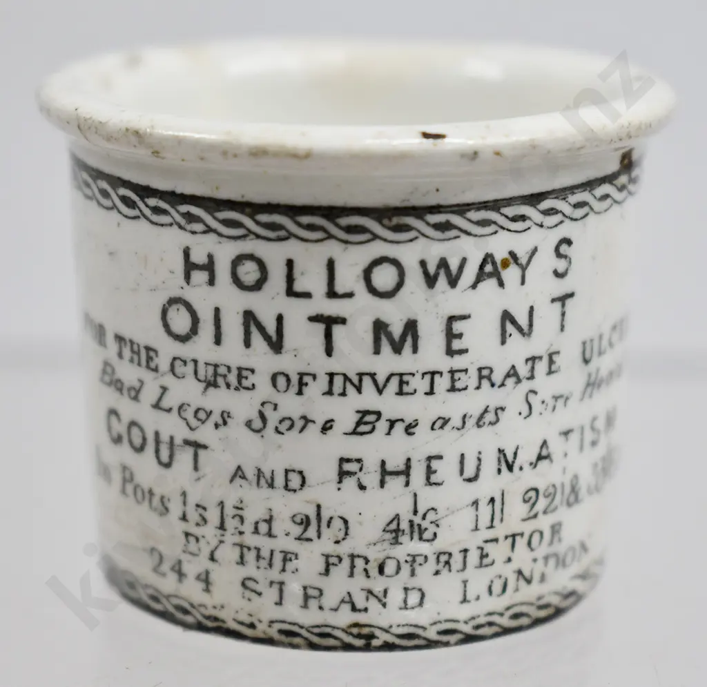 HOLLOWAY'S OINTMENT POTS Image 1++