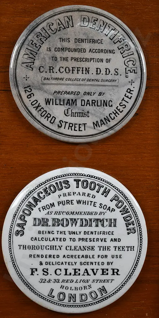 WOODEN FRAMED POTLIDS- DARLING, CLEAVER Image 1++