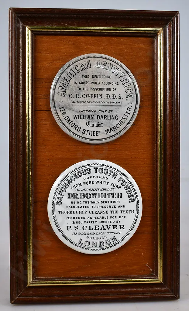 WOODEN FRAMED POTLIDS- DARLING, CLEAVER Image 1++