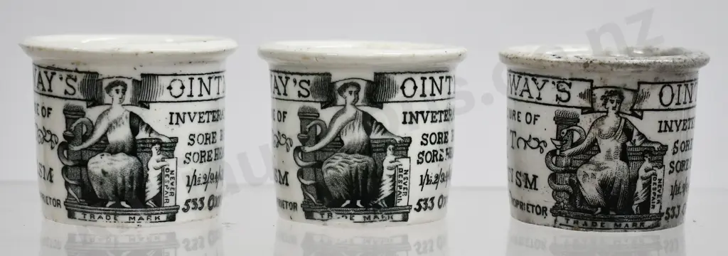 HOLLOWAY'S OINTMENT POTS Image 1++