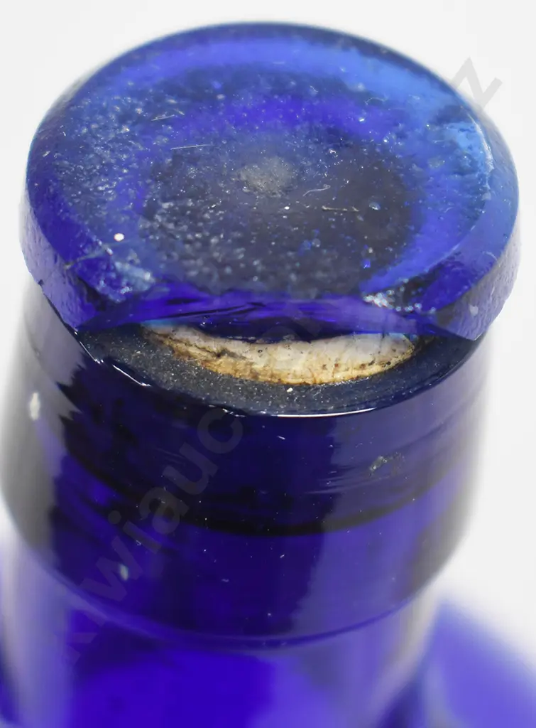 COBALT BLUE CYLINDER, NIXEY STONEWARE Image 1++