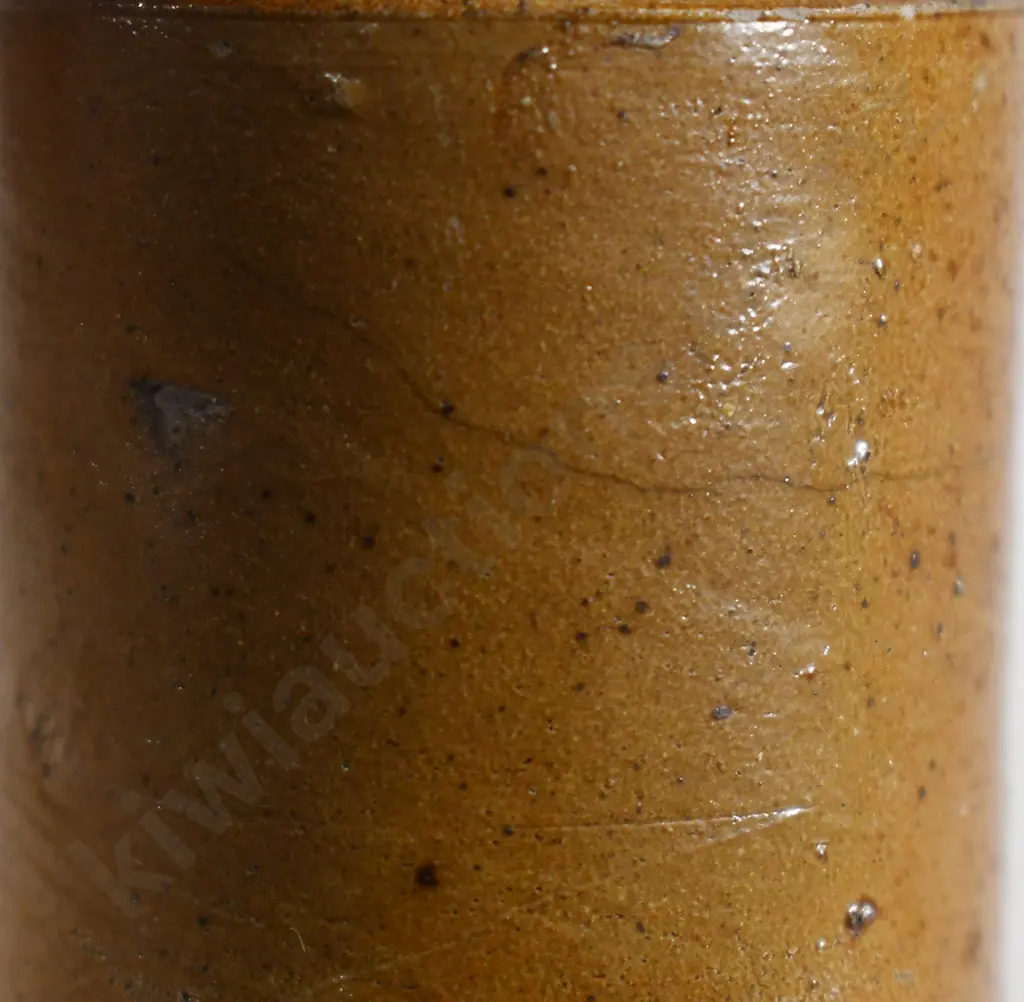 STONEWARE MINIATURE BLACKENING POTS, INKWELL Image 1++