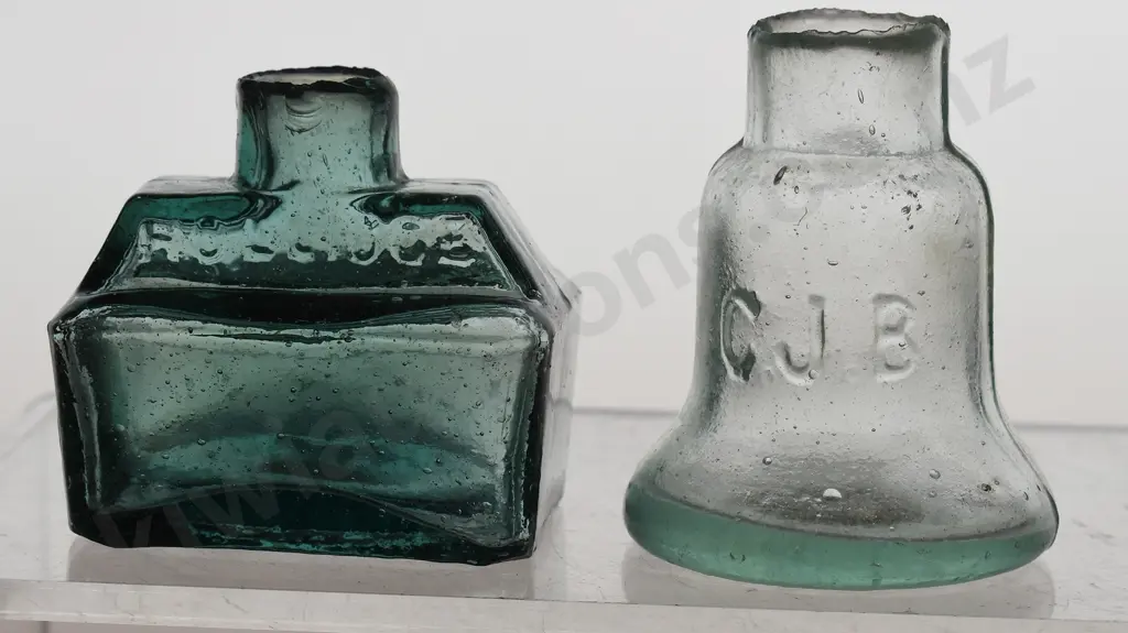 SHEAR TOP INK BOTTLES, HOLLIDGE, C.J.B Image 1++