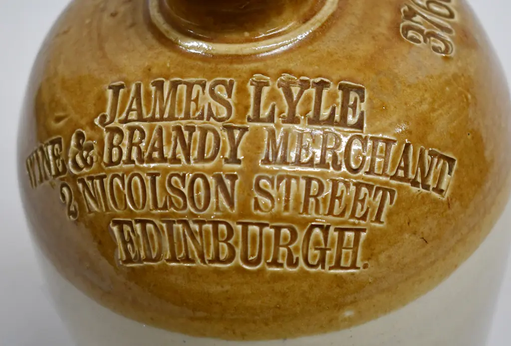 JAMES LYLE MERCHANT EDINBURGH STONEWARE Image 1++