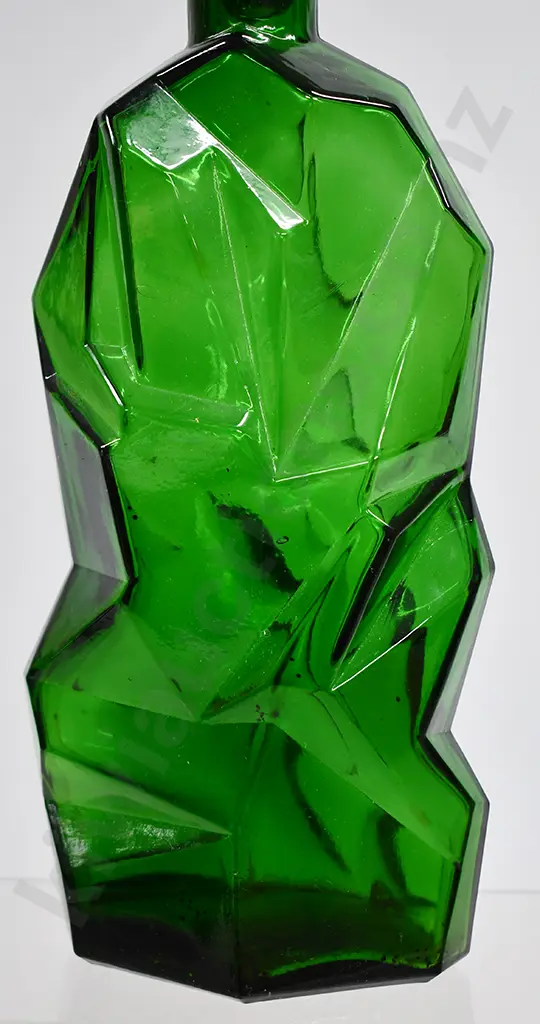 YUGOSLAVIAN RUBA ROMBIC GLASS DECANTER Image 1++
