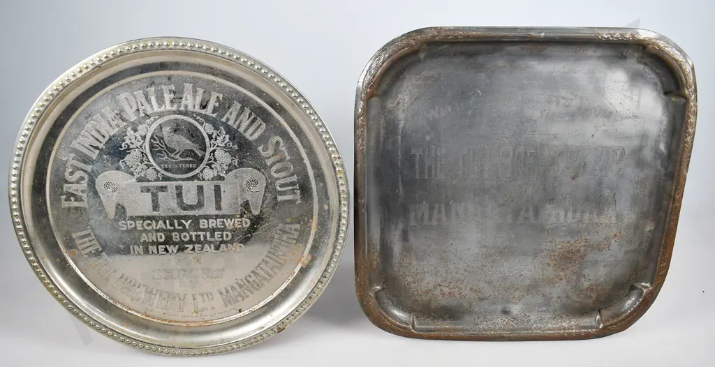 TUI BREWERY MANGATAINOKA DRINKS TRAYS Image 1++