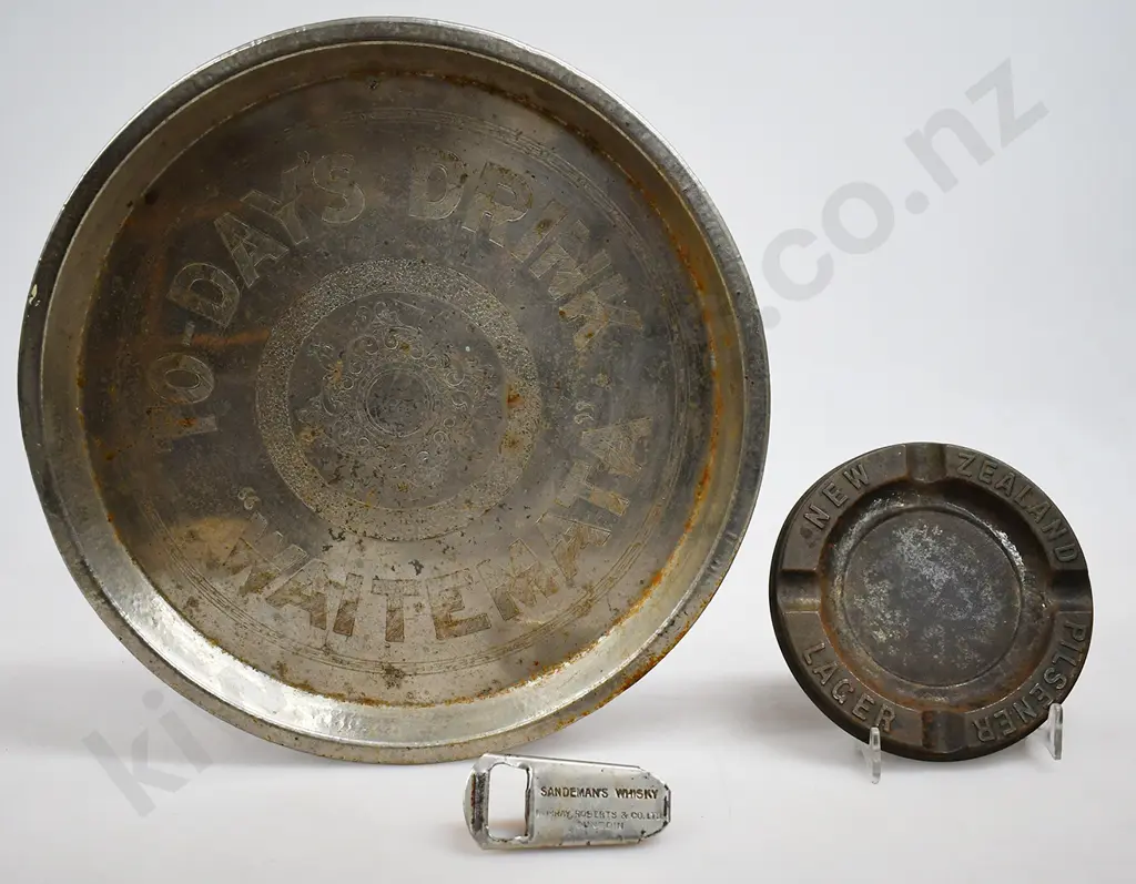WAITAMATA DRINKS TRAY, NZ PILSNER ASHTRAY ETC Image 1++