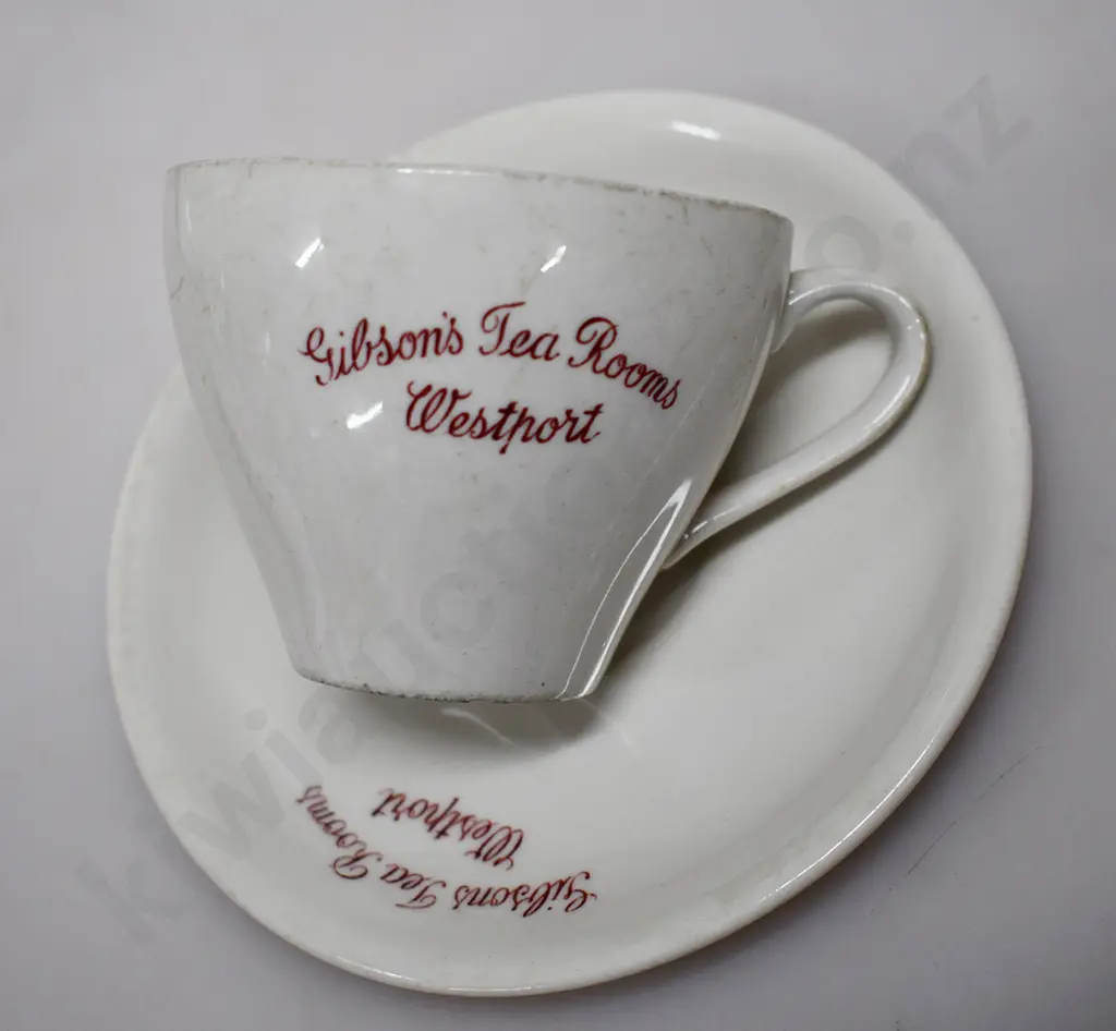 SOUVENIR WARE CHINA, GIBSONS TEA ROOMS WESTPORT Image 1++