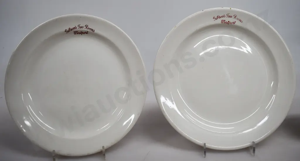 SOUVENIR WARE CHINA, GIBSONS TEA ROOMS WESTPORT Image 1++