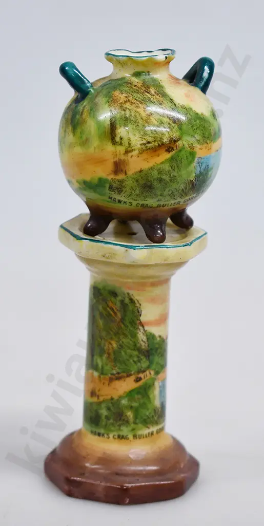 HAWKS CRAG BULLER GORGE N.Z. SOUVENIR CHINA Image 1++