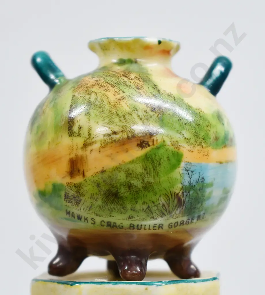 HAWKS CRAG BULLER GORGE N.Z. SOUVENIR CHINA Image 1++