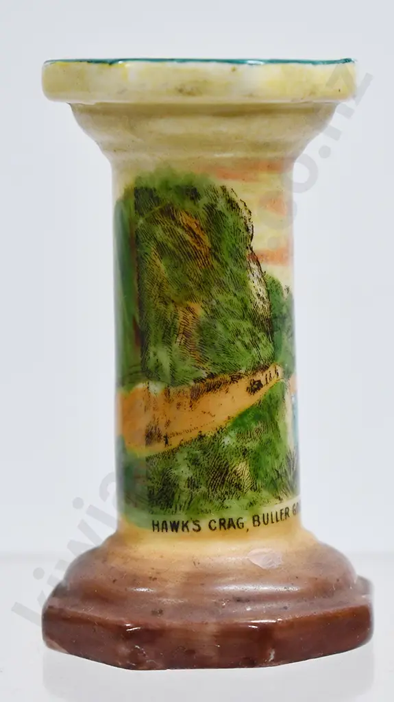 HAWKS CRAG BULLER GORGE N.Z. SOUVENIR CHINA Image 1++