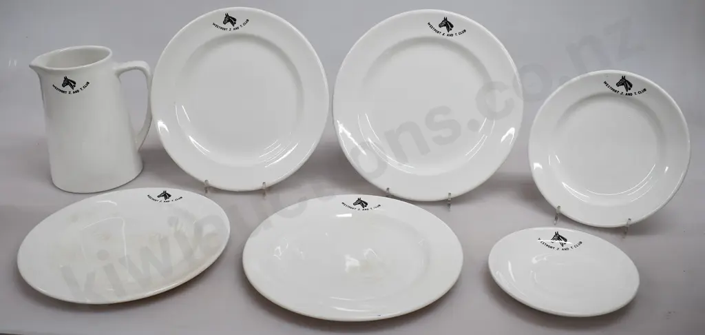 SOUVENIR WARE CHINA, WESTPORT J & T CLUB Image 1++