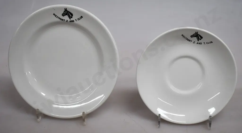 SOUVENIR WARE CHINA, WESTPORT J & T CLUB Image 1++