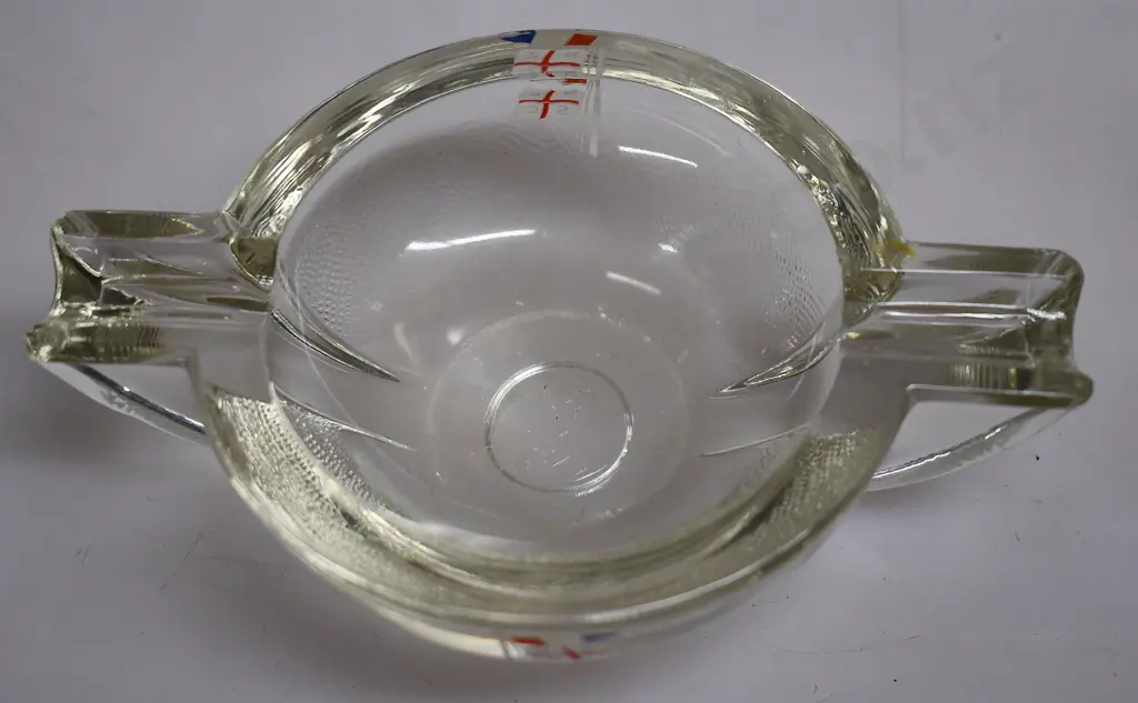 NEW ZEAAND SHIPPING CO GLASS ASHTRAY Image 1++