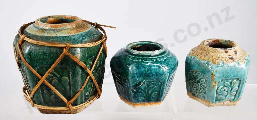 ASSORTED CHINESE GINGER JARS Image 1++