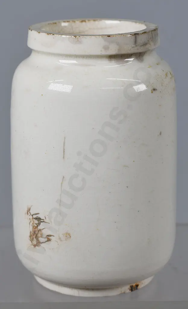 BYNOL MALT & OIL STONEWARE POT Image 1++