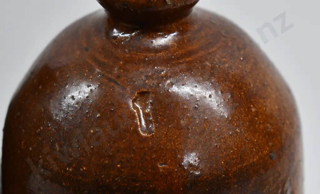 EARLY COLONIAL POTTERY BIRD FEEDERS Image 1++
