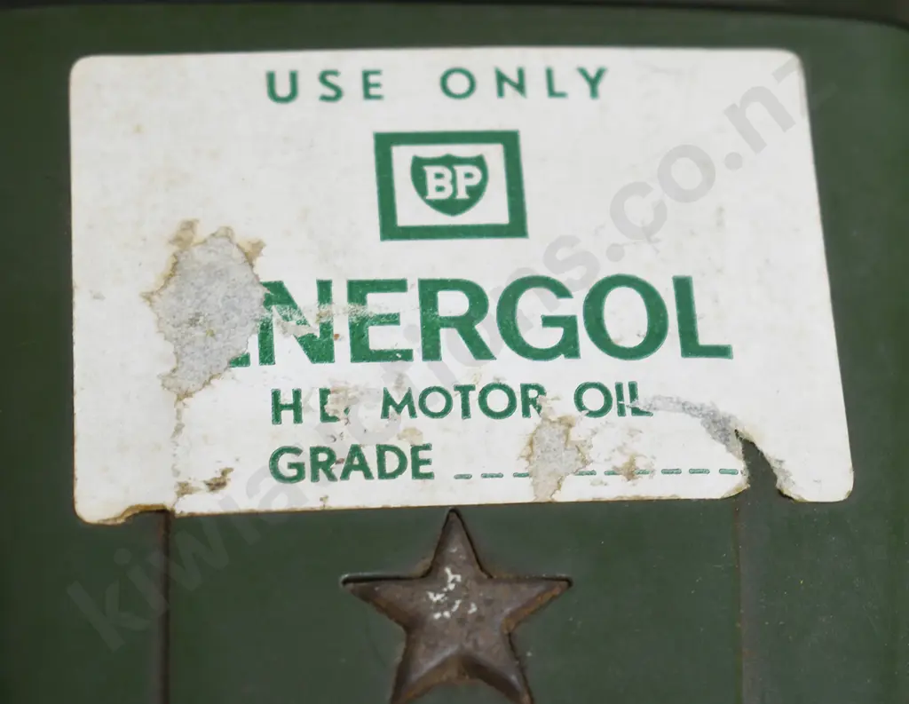 TIN PLATED BATTERY OPERATED ARMY JEEP Image 1++