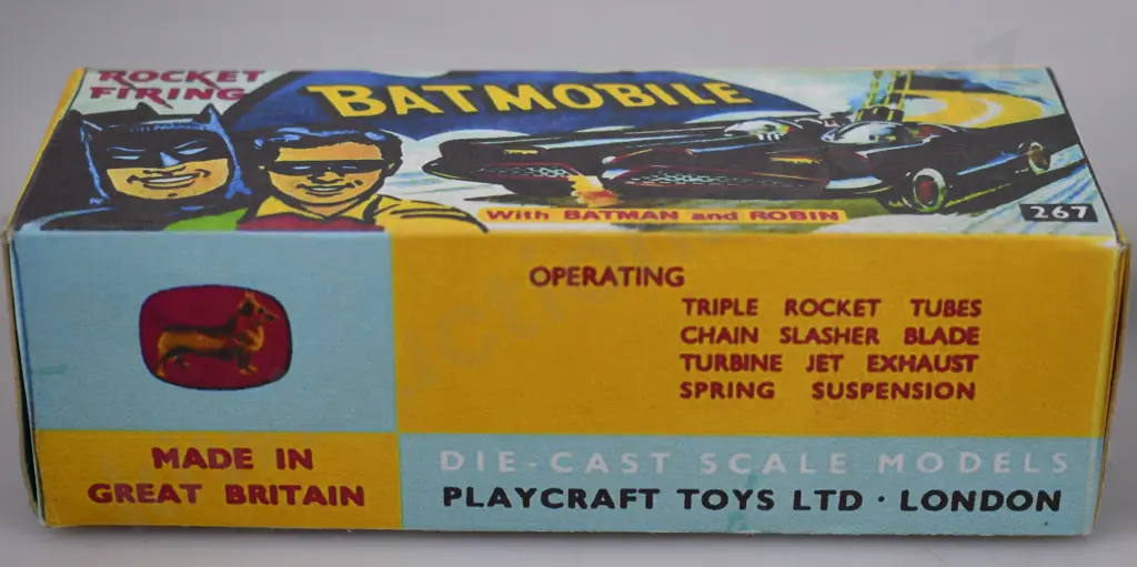 JAMES BOND, BATMOBILE BOXED TOY VEHICLES Image 1++