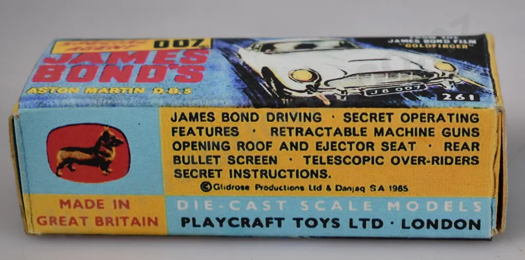 JAMES BOND, BATMOBILE BOXED TOY VEHICLES Image 1++