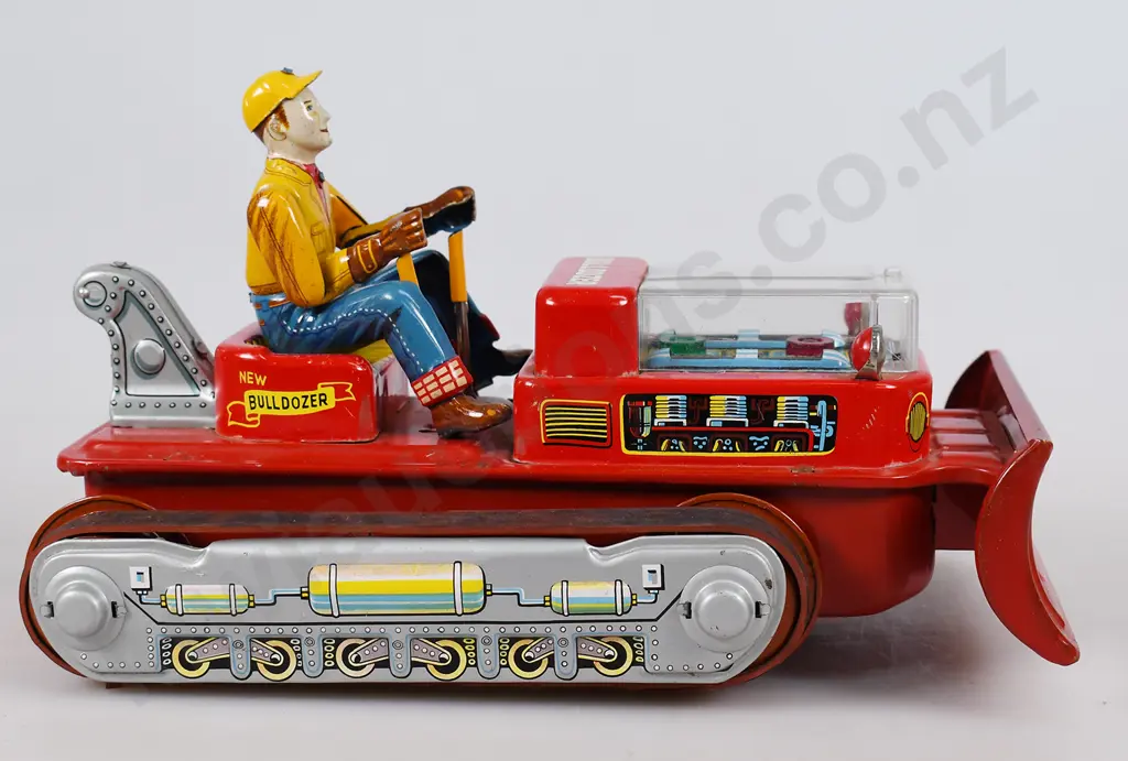 MAGIC ACTION BULLDOZER IN ORIGINAL BOX Image 1++