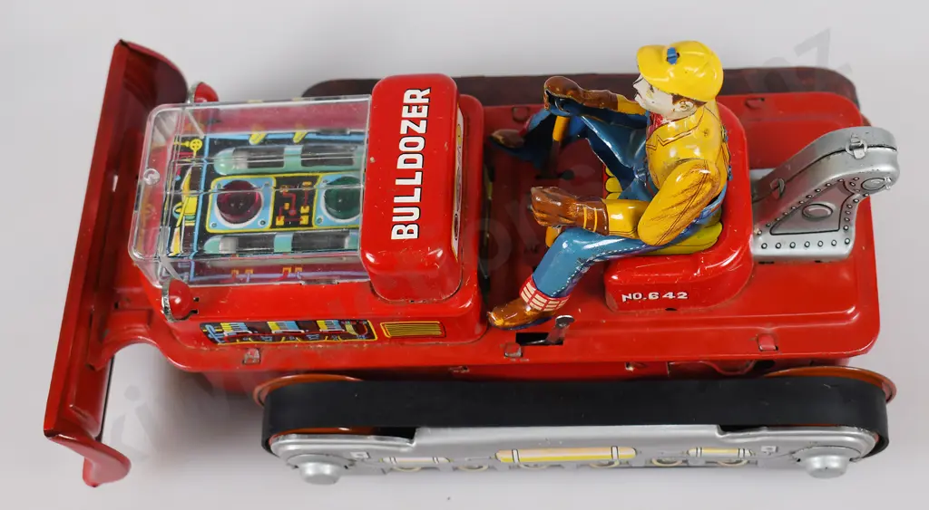 MAGIC ACTION BULLDOZER IN ORIGINAL BOX Image 1++