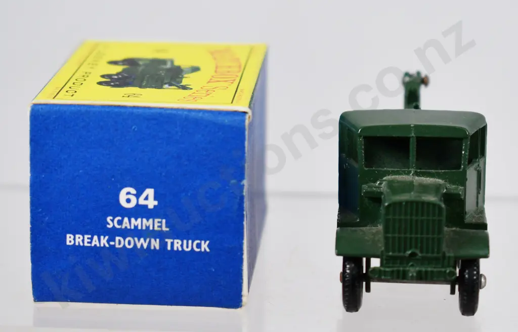 MATCHBOX SERIES SCAMMEL BREAK-DOWN TRUCK NO. 64 Image 1++