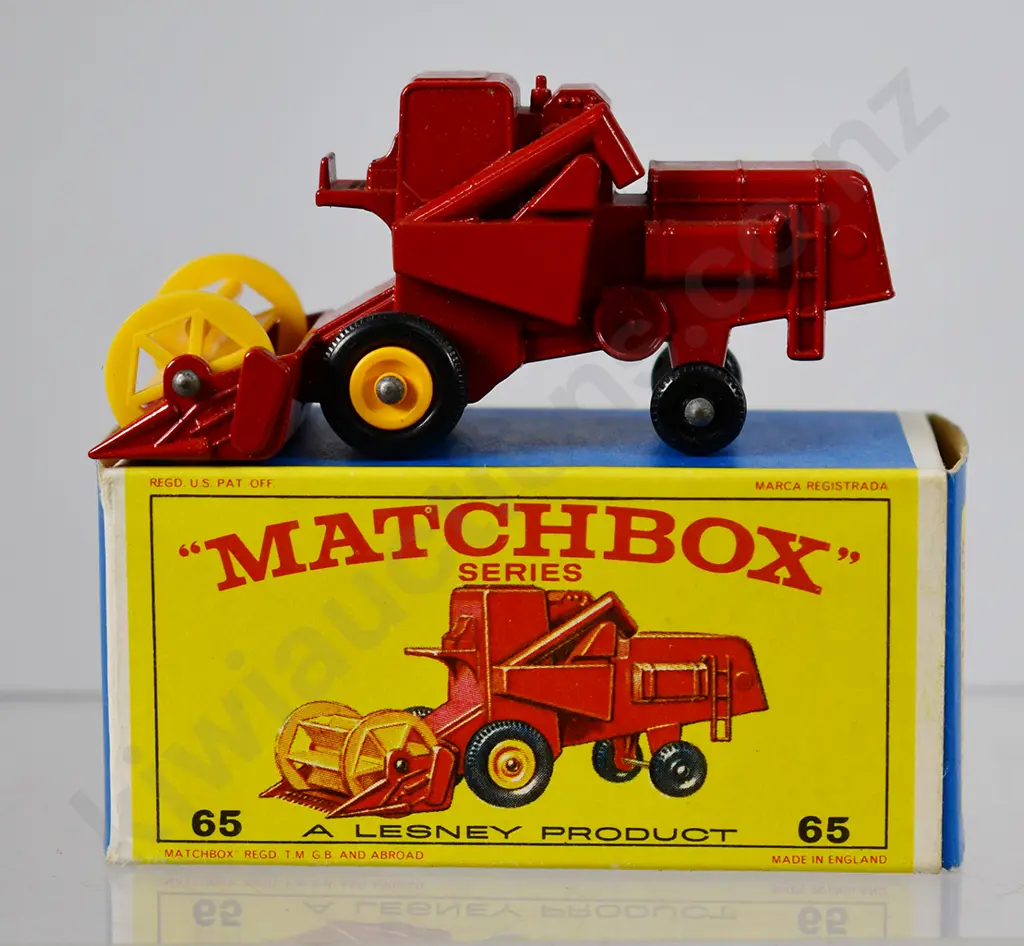 MATCHBOX SERIES  CLAAS COMBINE HARVESTER NO. 65 Image 1++