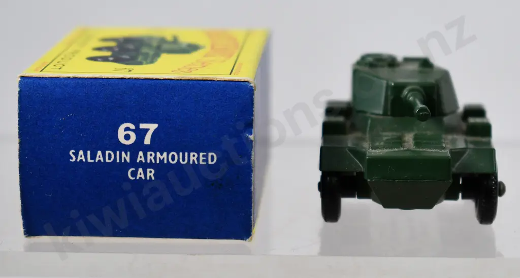 MATCHBOX SERIES SALADIN ARMOURED CAR NO. 67 Image 1++