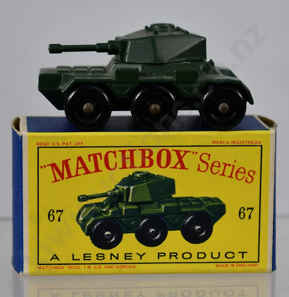 MATCHBOX SERIES SALADIN ARMOURED CAR NO. 67 Image 1++