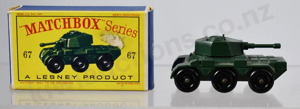 MATCHBOX SERIES SALADIN ARMOURED CAR NO. 67 Image 1++