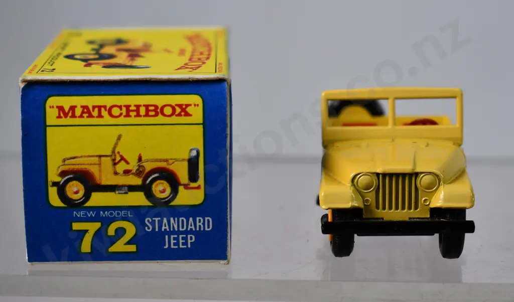 MATCHBOX SERIES  STANDARD JEEP, NO. 72 Image 1++