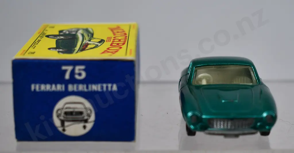 MATCHBOX SERIES FERRARI BERLINETTA, NO.75 Image 1++