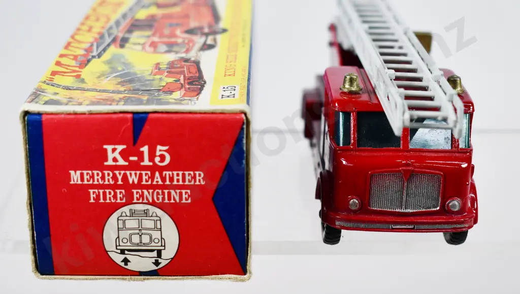 MATCHBOX K-15 MERRYWEATHER FIRE ENGINE Image 1++