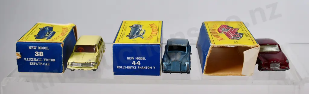 MATCHBOX SERIES VAUXHALL, ROLLS, MERCEDES CARS BOXED Image 1++