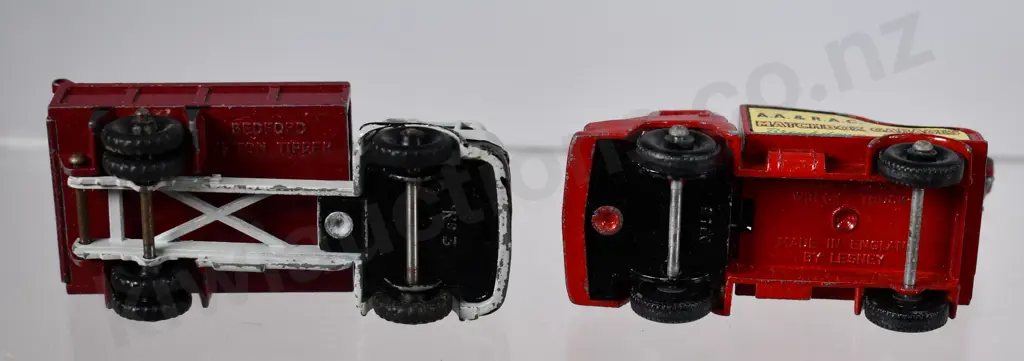 MATCHBOX SERIES TRUCKS, VAN, CRASH TENDER BOXED Image 1++