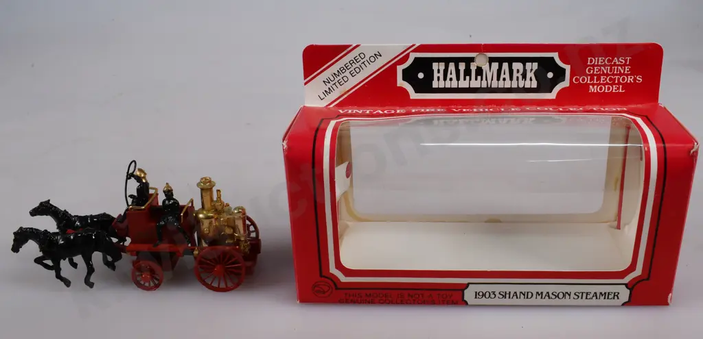 HALLMARK COLLECTIONS 1903 SHAND MASON STEAMER Image 1++