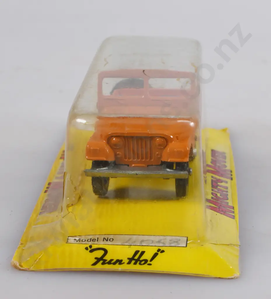FUN HO MIGHTY MOVER PLINTH PACKET JEEP Image 1++