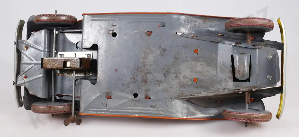 METTOY TINLATE CLOCKWORK FIRE ENGINE Image 1++