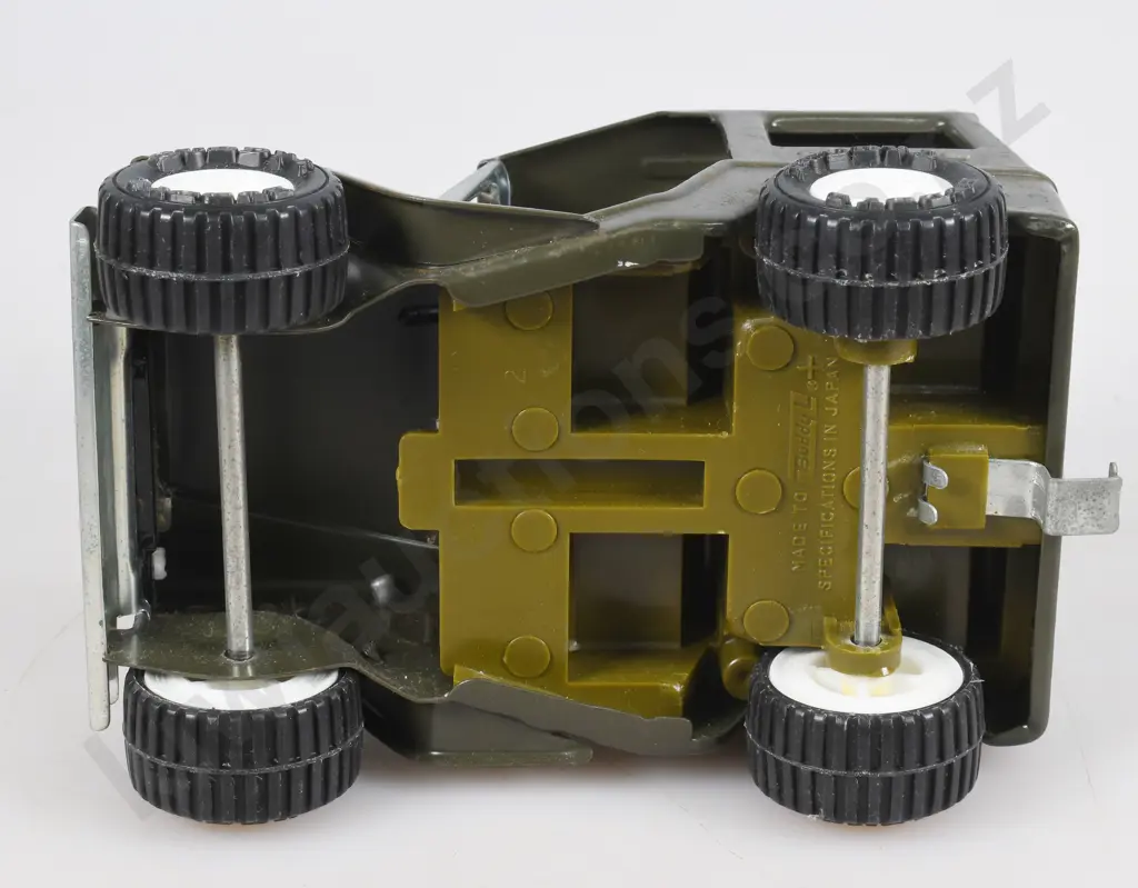 BUDDY L JUNIOR ARMY JEEP & HOWITZER Image 1++